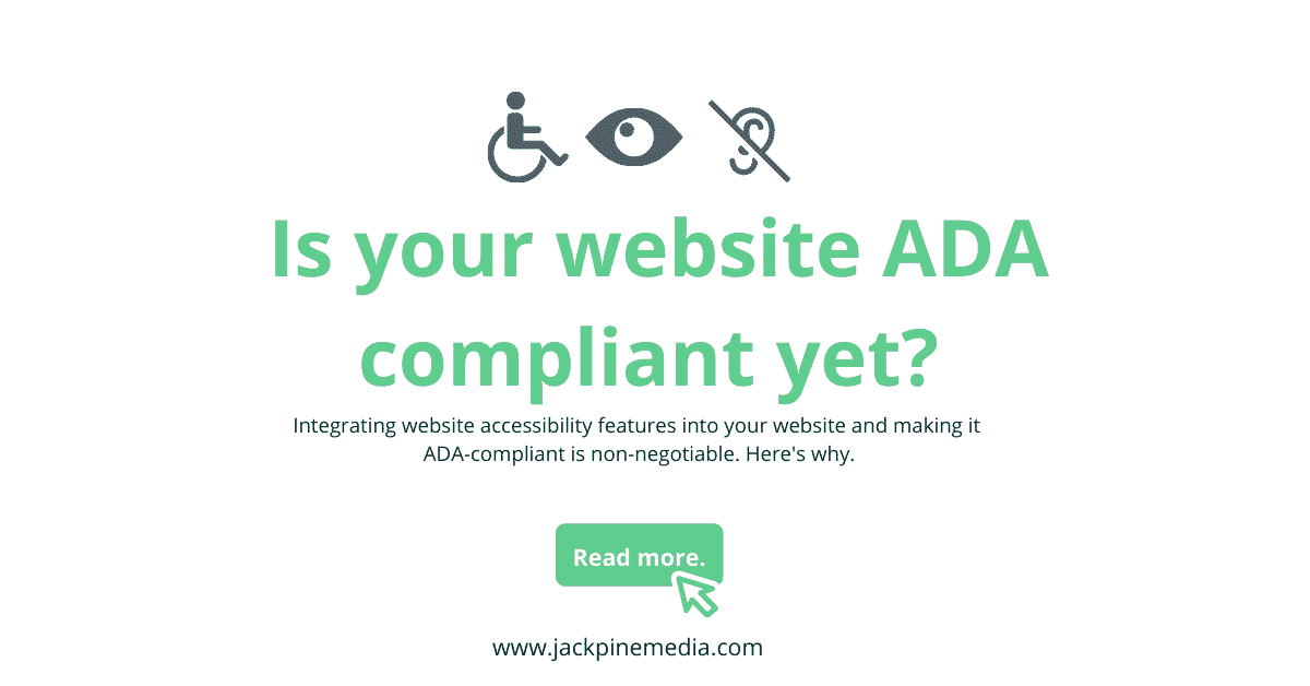 Read more about the article Implementing ADA Features to Improve Website Accessibility
