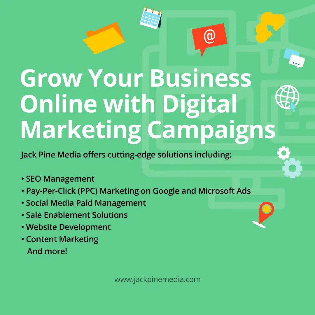 Let our experts handle the complex and challenging, not to mention time-consuming, aspects of growing your business online with digital marketing.